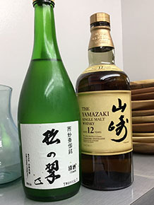 日本酒と蒸留酒